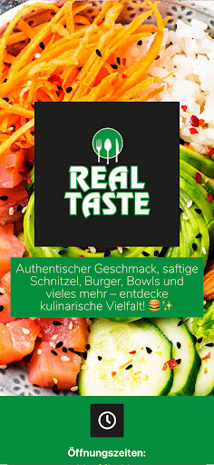 Android application Real Taste screenshort