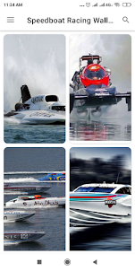 Speedboat Racing Wallpaper