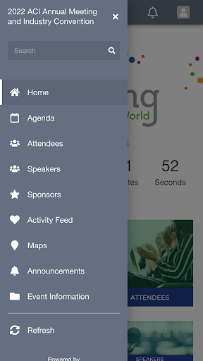 ACI Events 2022 Screen 2