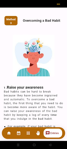 Habit Tracker Screen 3