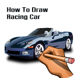 How To Draw Racing Car icon