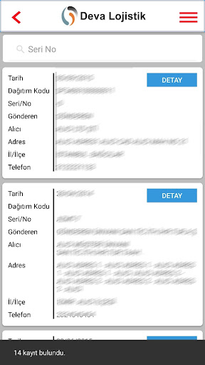 Deva Lojistik Screen 3