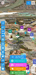 Virtual Land Metaverse with AI