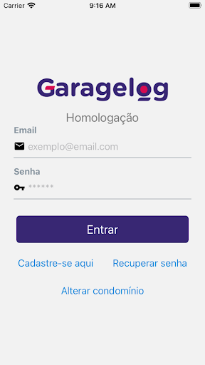Android application Garagelog screenshort