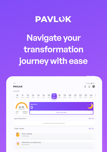 Screenshot of Pavlok