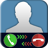 Fake phone call icon