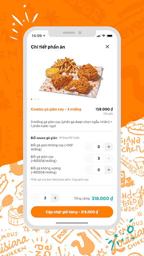 Popeyes Viet Nam Screen 3