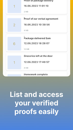 MomentProof Screen 3