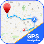 Cover Image of Download GPS Route Finder - Map Navigation & GPS Location 1.0.2 APK