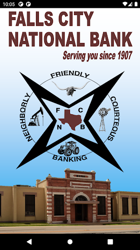 Android application Falls City National Bank screenshort