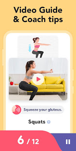 Workout for Women: Fit at Home  Screenshots 4