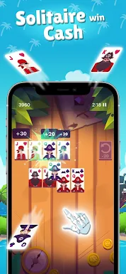 Treasure Solitaire: Cash Game - Screenshot 2