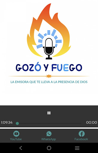 Android application GOZO Y FUEGO screenshort