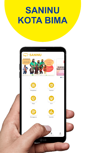 Android application Saninu Kota Bima screenshort