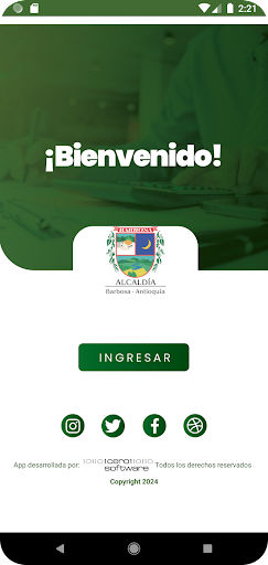 Android application Trami App Barbosa screenshort