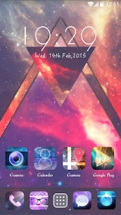 Galaxy GO Launcher Theme For PC installation