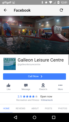 Galleon Centre Screen 2
