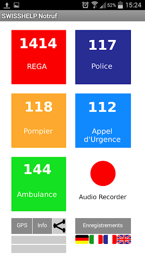 Aperçu de l'application