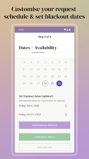 Nourishin: meal support Screen 3