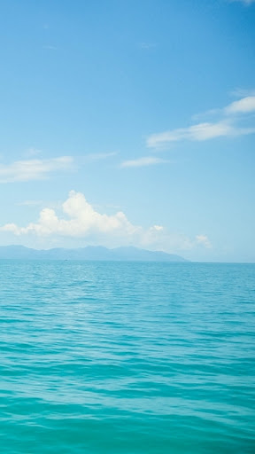 Android application Blue ocean wallpaper screenshort