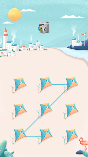 Android application AppLock Live Theme Village screenshort