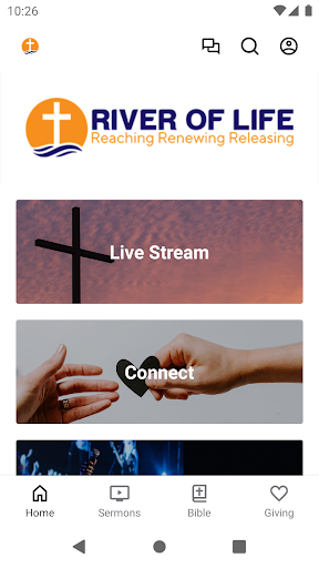 Android application River of Life AG screenshort