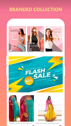 Android application Club Style Online Shopping app screenshort
