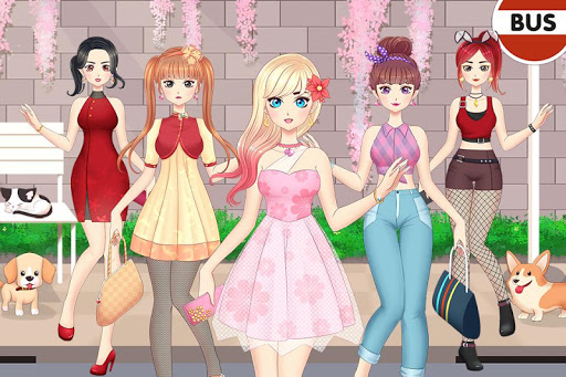 Anime Girls Dress up Games 1