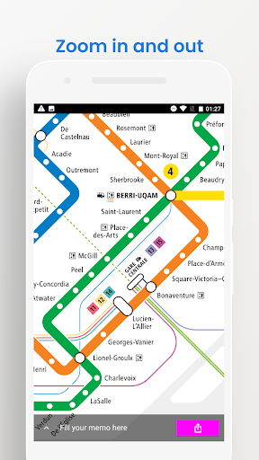 Montreal Metro Travel Guide Screen 3