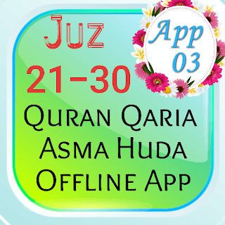 Quran Asma Huda Juz 21 to 30