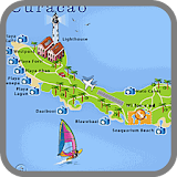 Curacao Map icon