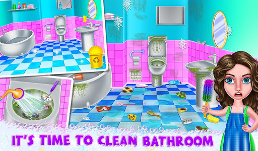 House Cleanup : Girl Home Cleaning Games 4.1.1 screenshots 2