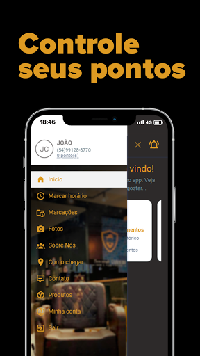 Escudaria Barbershop Screen 2