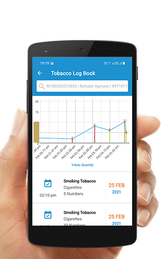 ICanCaRe-Tobacco Cessation App Screen 3