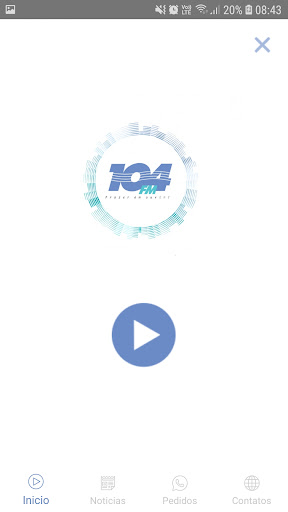 Rádio 104 FM Screen 2
