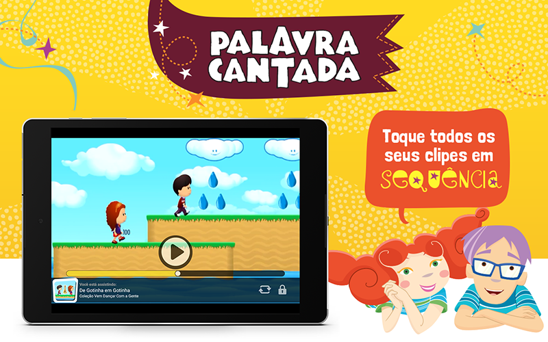Android application Palavra Cantada para crianças screenshort