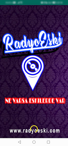 Android application Radyo Eski screenshort