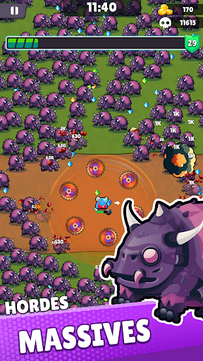 Android application Lone Survivor.io screenshort