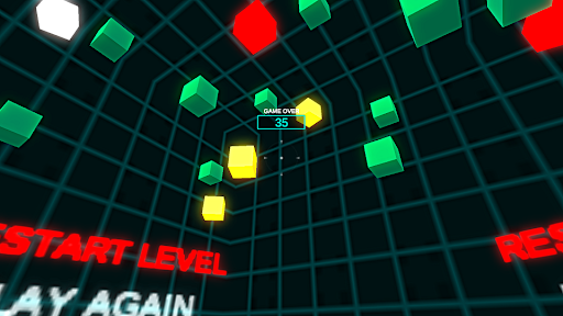 Android application Cube Shoot screenshort