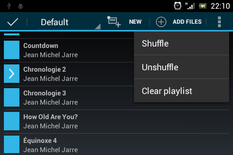 XMMS2 Playground Screen 3
