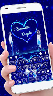 Romantic Love Keyboard Theme  Screenshots 1
