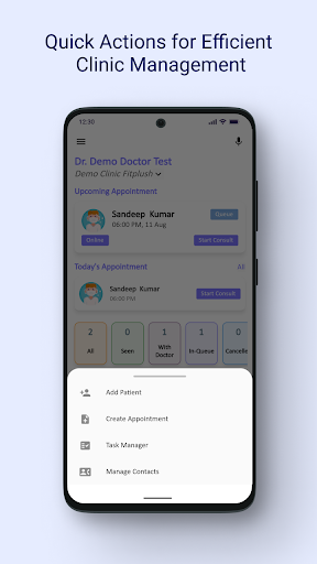 Fitplush Clinic Screen 2