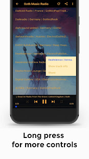 Goth Music Radio Varies with device APK screenshots 8