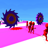 Artillery Race: 3D Run Game game apk icon