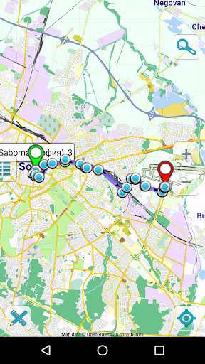 Map of Bulgaria offline