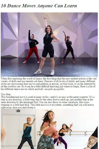 Como fazer aulas de dança de p