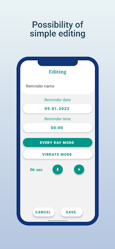 Reminder Screen 3