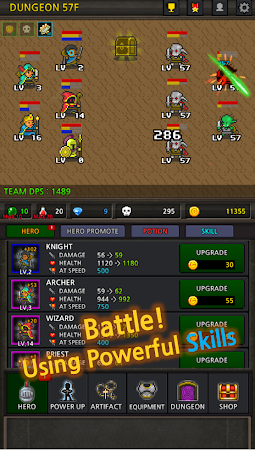 Game screenshot Grow Heroes VIP : Idle Rpg mod apk