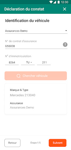 DigiConstat Screen 3