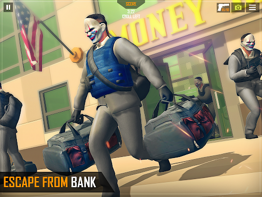 Real Gangster Bank Robber Game - Action - games